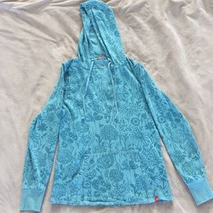 The North Face long sleeve hooded shirt